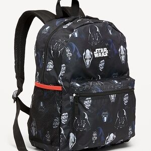 Star Wars Black and Red Backpack with Iconic Design
